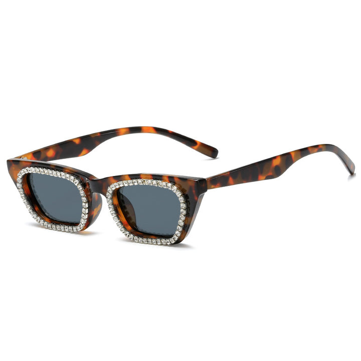 Ladies Glamorous Sunglasses with Rhinestone Decorations Stornfield