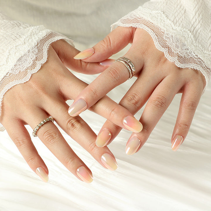 Elegant artificial nails with gradient effect Stornfield