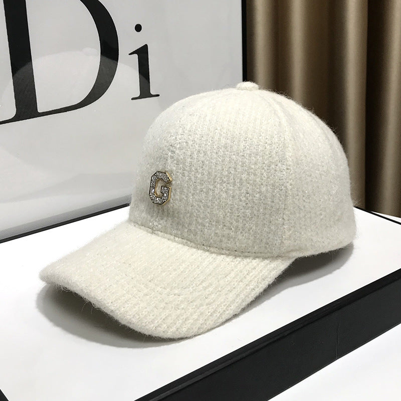 Women's Elegant Textured Fleece Baseball Cap Stornfield
