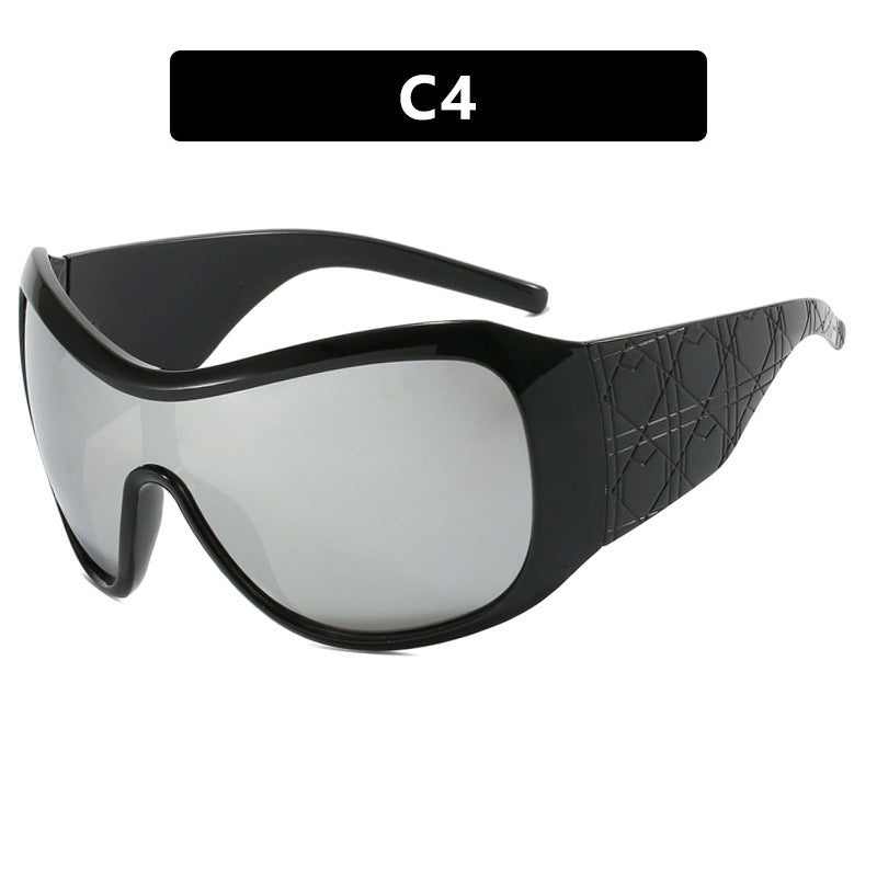 Ladies sport sunglasses with wide-protected frame and polarized lenses Stornfield