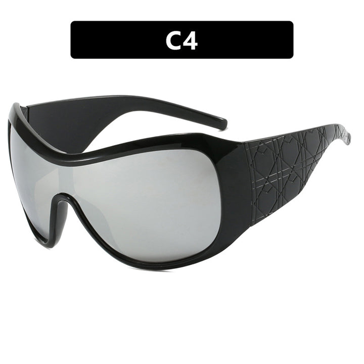 Ladies sport sunglasses with wide-protected frame and polarized lenses Stornfield