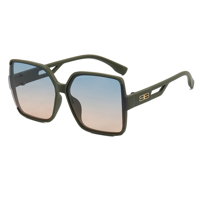 Ladies Oversized Sunglasses with striking angular design Stornfield