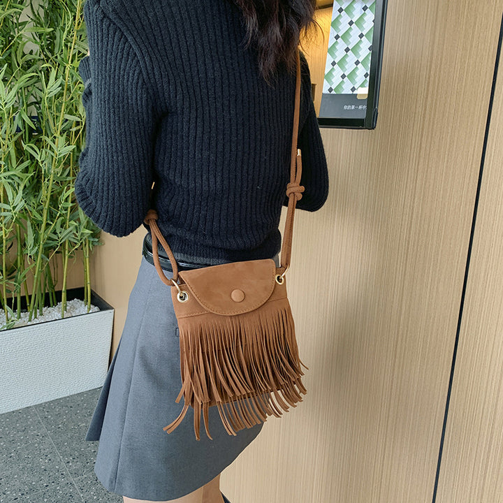 Bohemian Fringe Crossbody Bag Stornfield