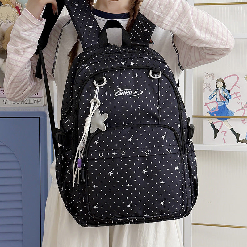 Star-Patterned Casual Backpack Stornfield 1791204705