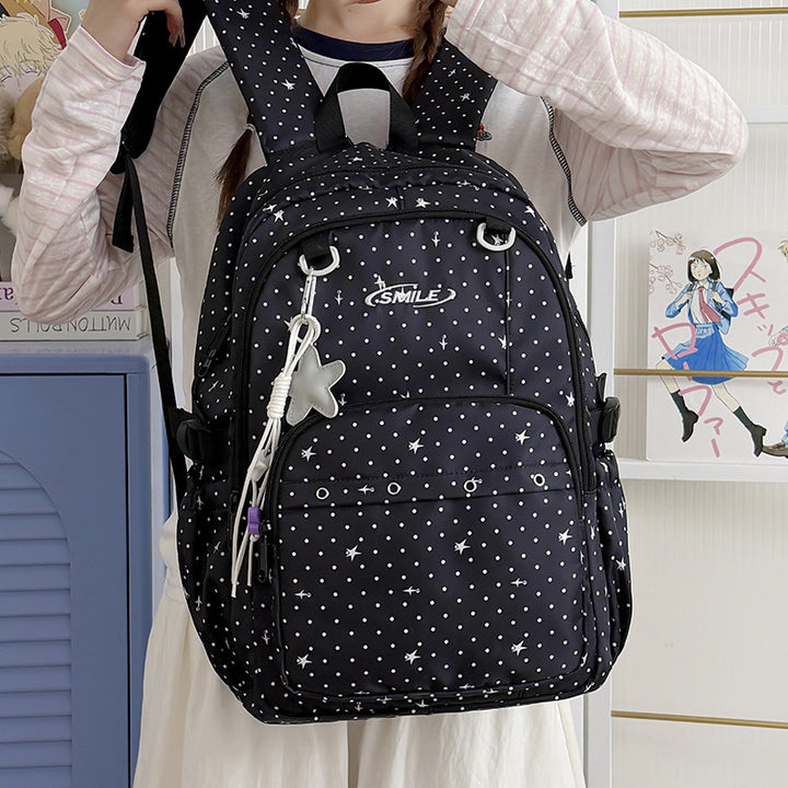 Star-Patterned Casual Backpack Stornfield 1791204705