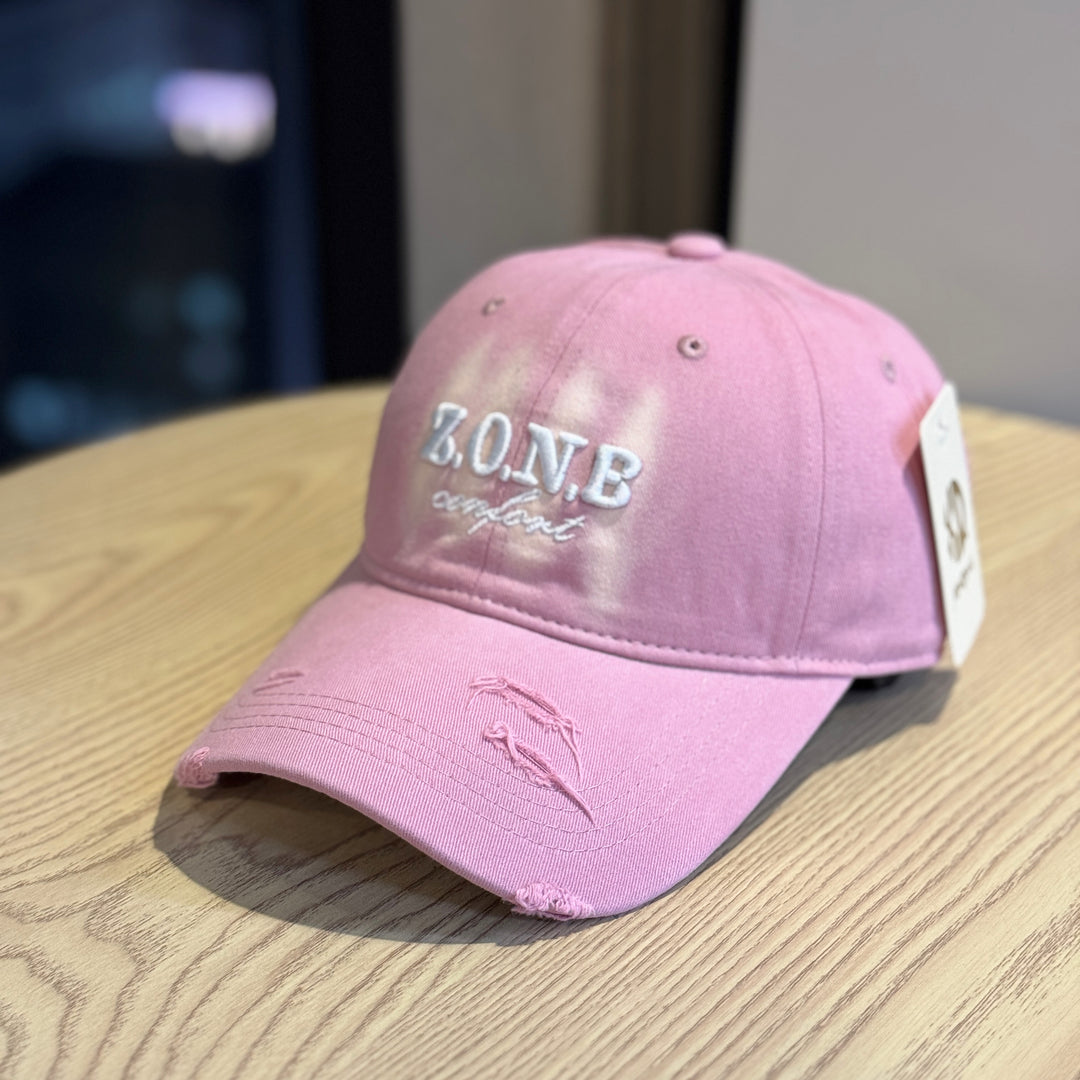 Unisex Distressed Cotton Baseball Cap Stornfield