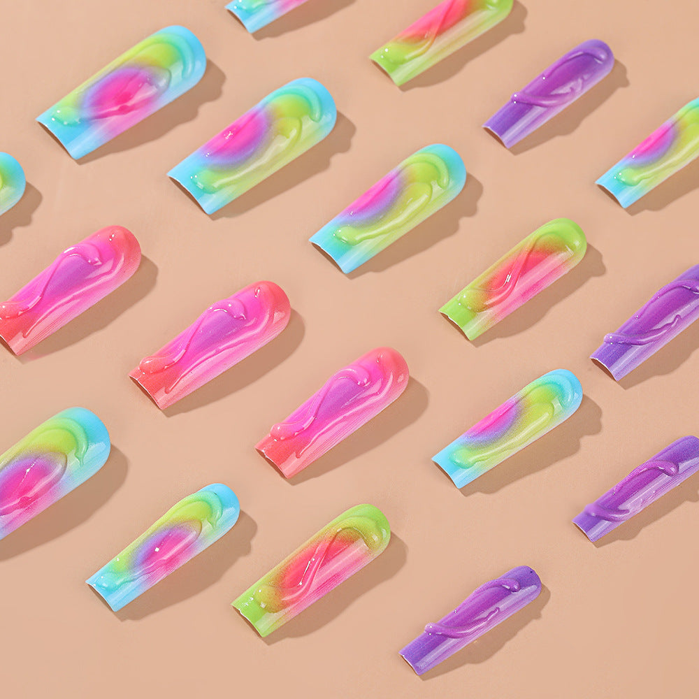 Trendy Colored Artificial Nails Stornfield