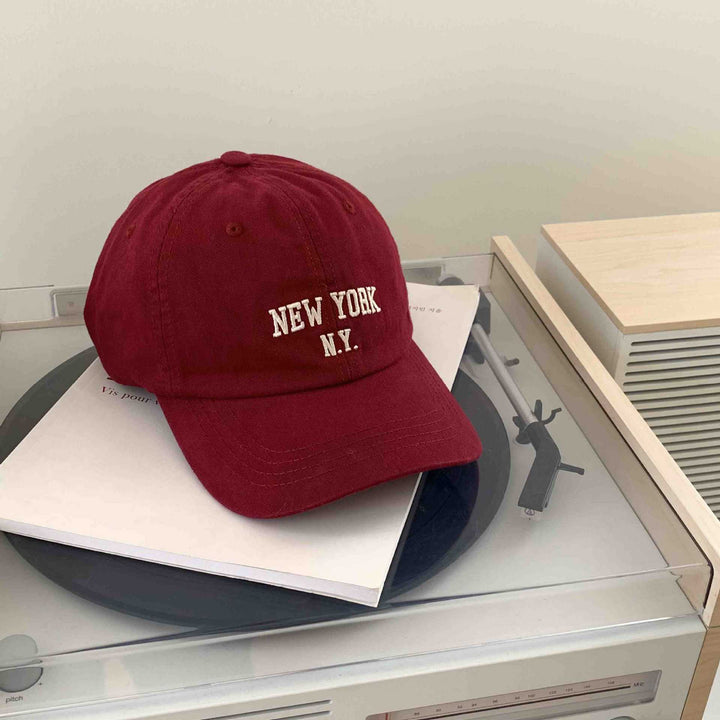 Unisex Embroidered New York Statement Baseball Cap Stornfield