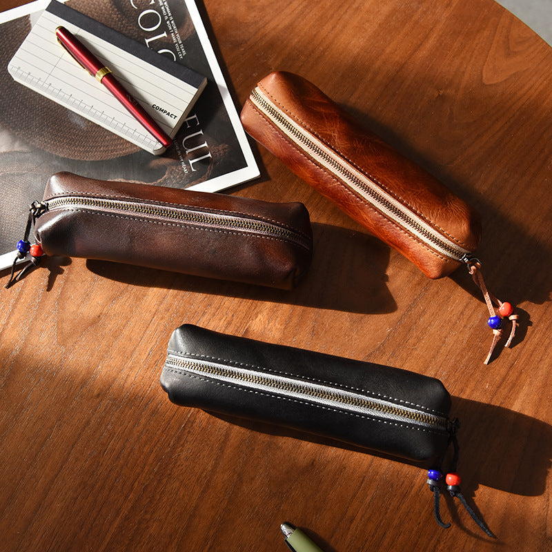 Premium Leather Pencil Case