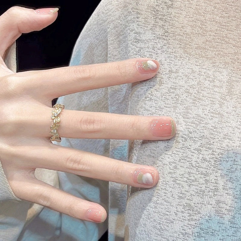 Artistic 3D Floral Nail Extensions