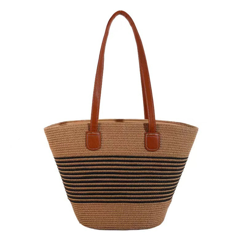 Beach bag with elegant woven design Stornfield