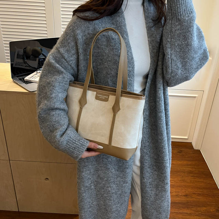 Stylish Leather Tote Bag