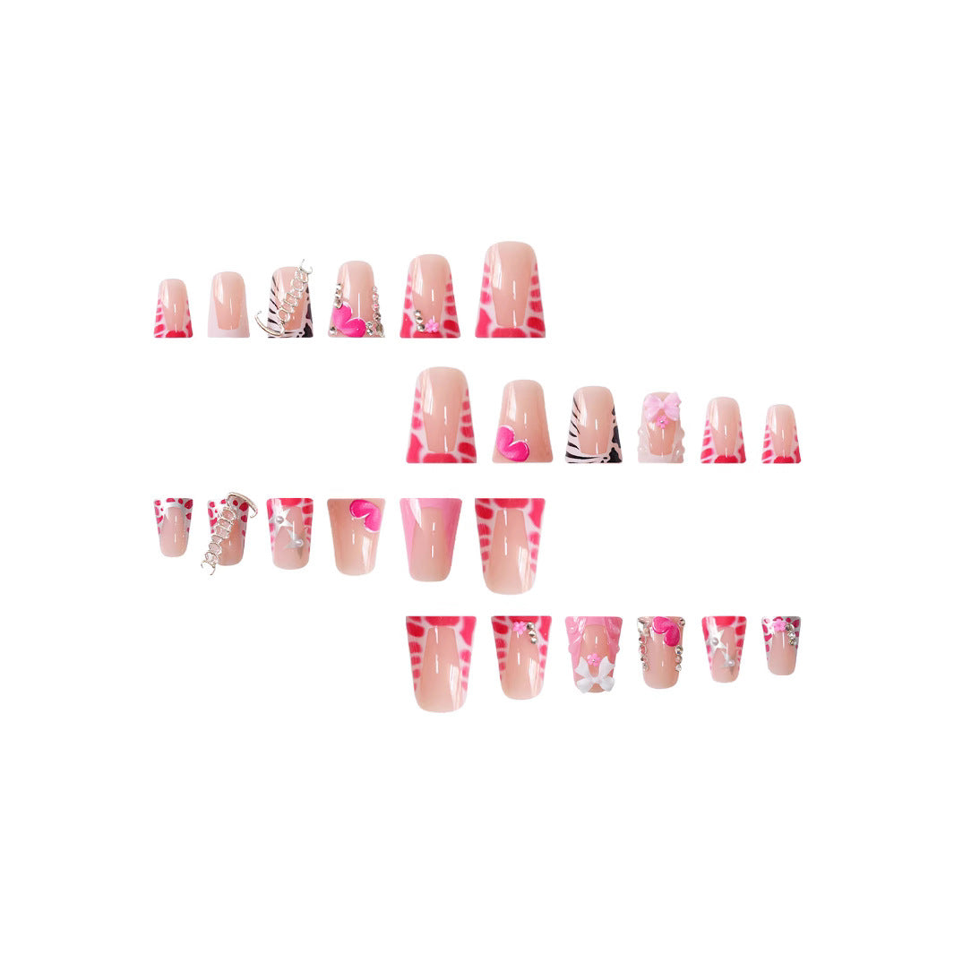 Artistic 3D Decorative Press-On Nail Art Stornfield