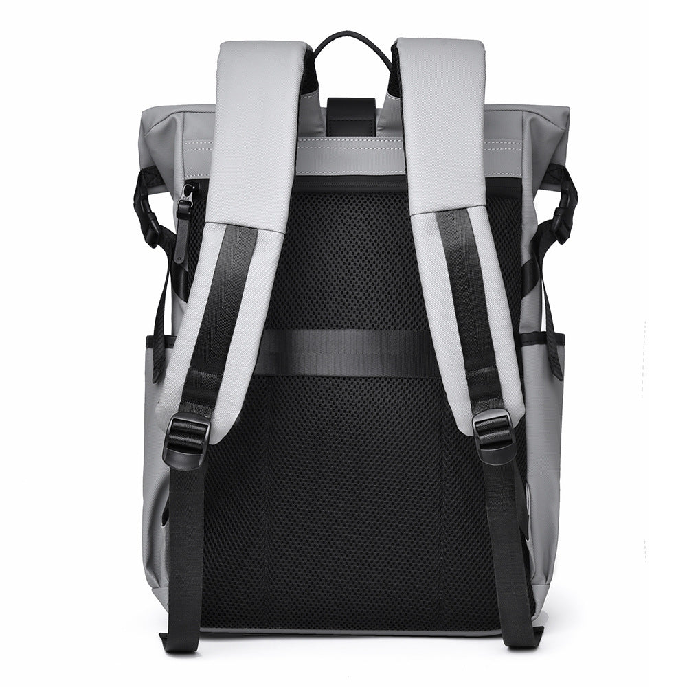 Versatile Urban Roll-Top Backpack Stornfield