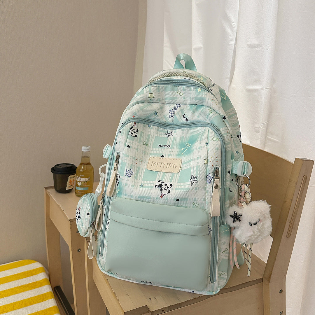 Fun-Themed Patterned Backpack Stornfield