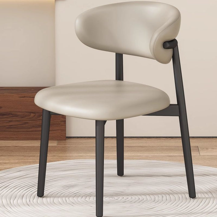 Contemporary Curved Back Dining Chair Stornfield