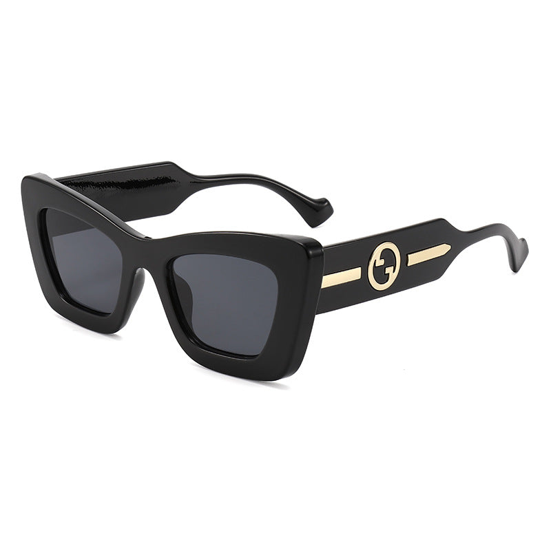 Women's designer sunglasses with distinctive geometric frame and high-quality craftsmanship Stornfield