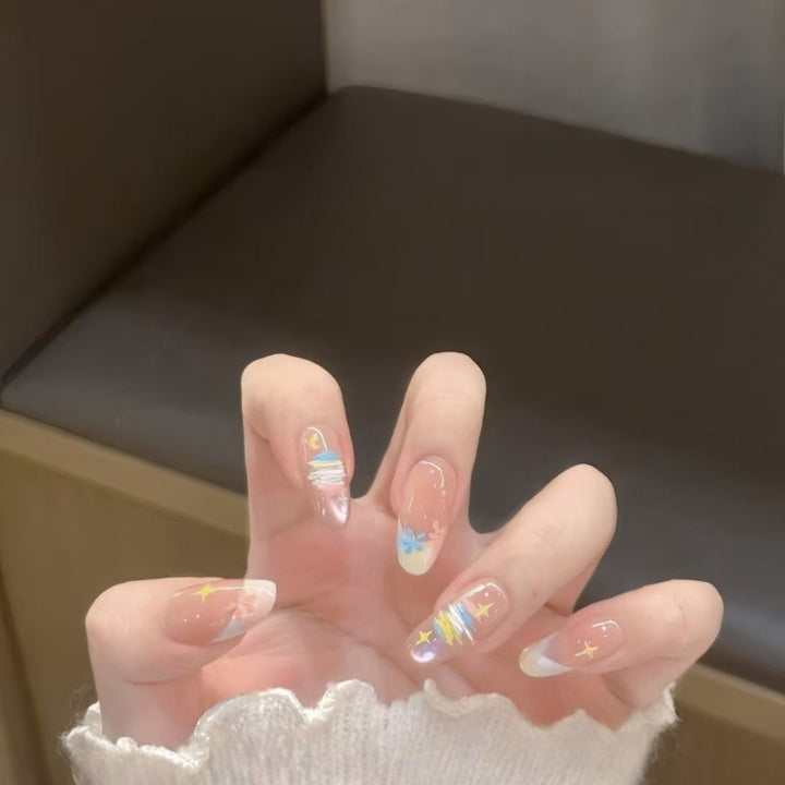 Floral Art Press-On Nail Set Stornfield