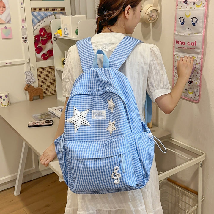 Stylish Music-Themed Casual Backpack Stornfield