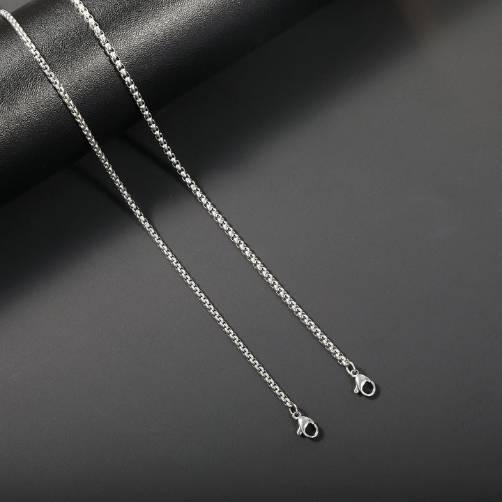 Sleek Stainless Steel Chain Necklace Stornfield