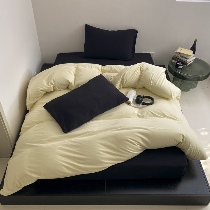 Reversible Luxury Duvet Cover Set with Pillowcases