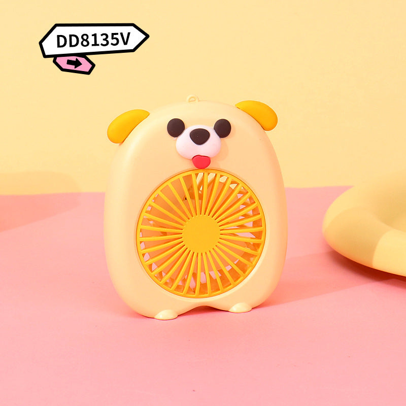 Women's Portable Mini Handheld Fan in Cute Pig Design Stornfield