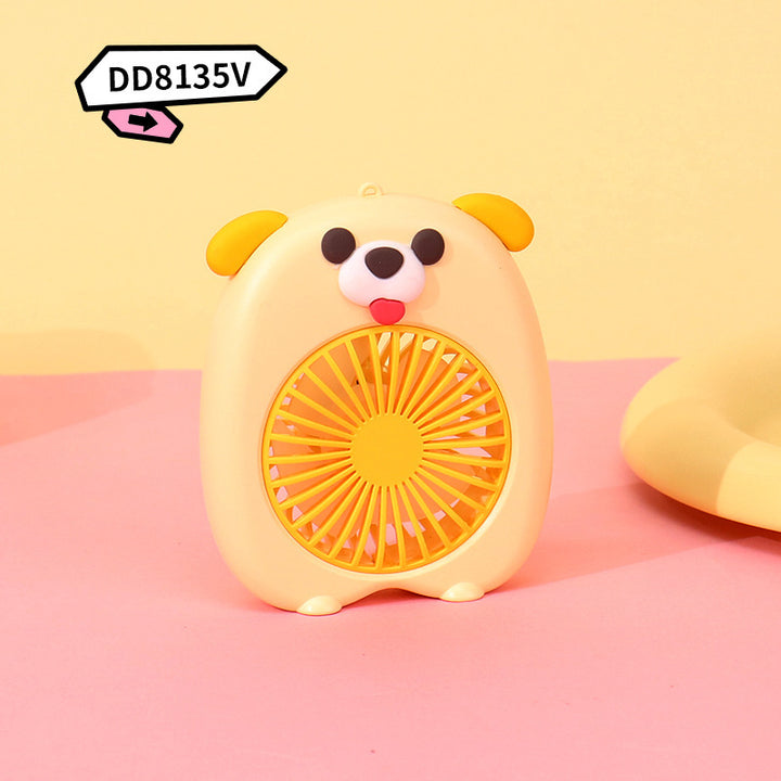 Women's Portable Mini Handheld Fan in Cute Pig Design Stornfield