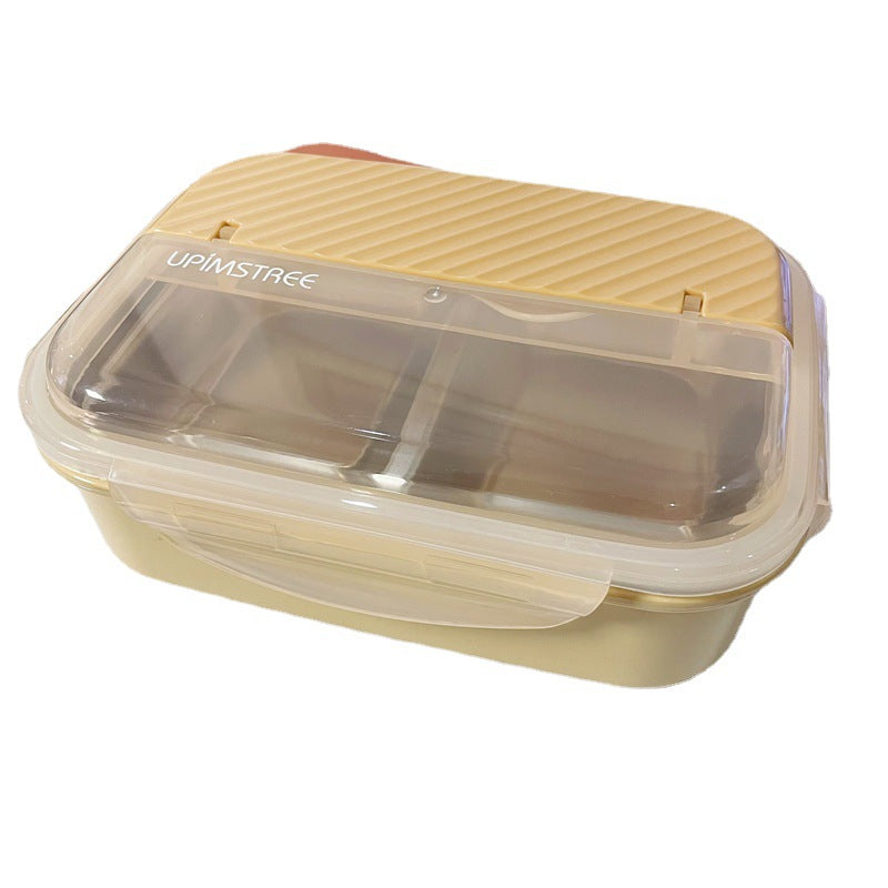 Multi-Compartment Meal Prep Container with Utensil