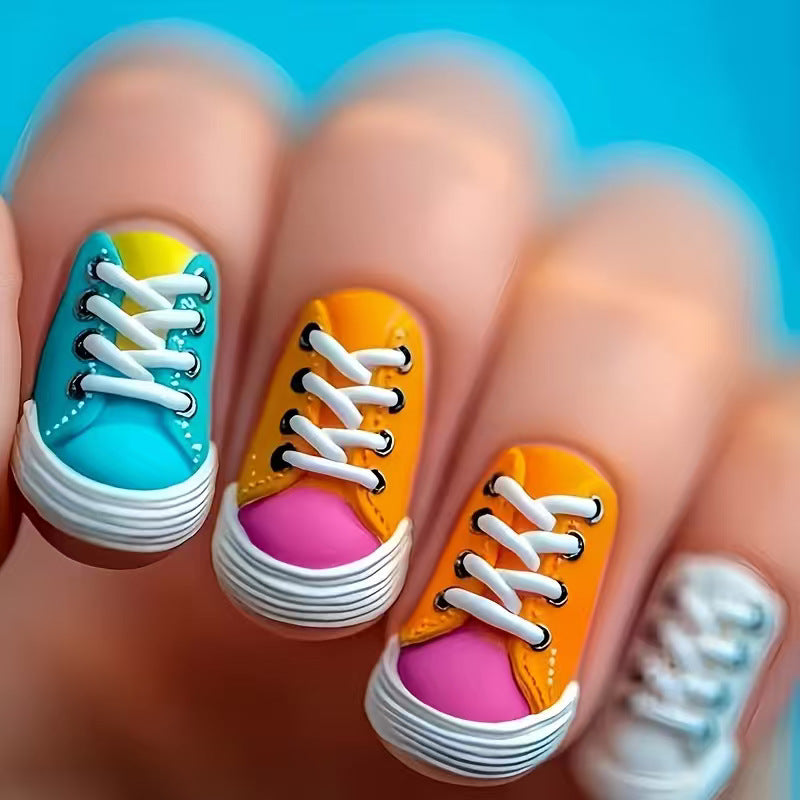 Artificial nails in sneaker design Stornfield