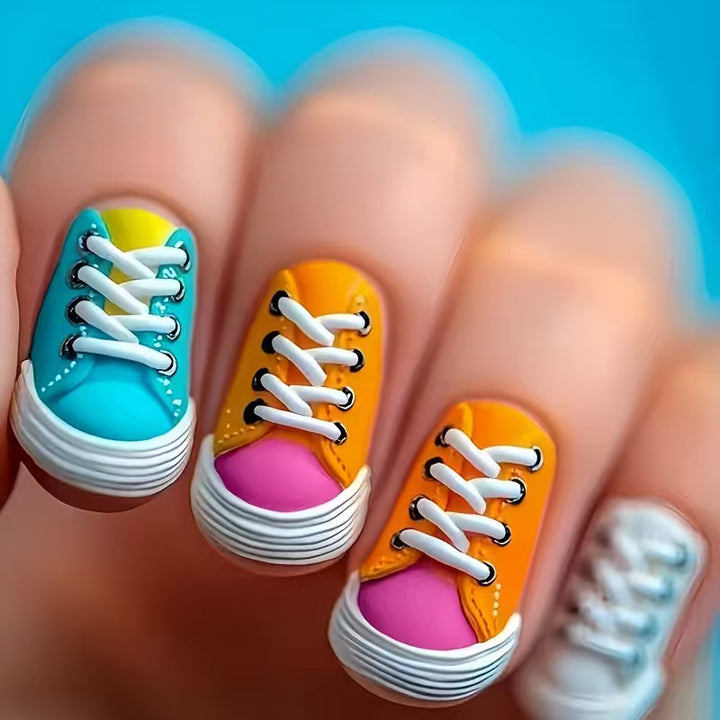 Artificial nails in sneaker design Stornfield