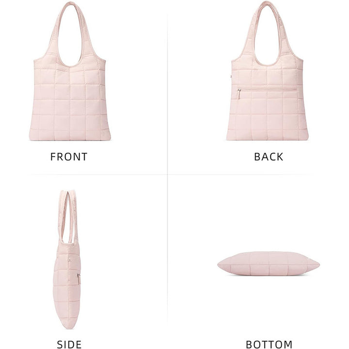 Padded shoulder bag with modern quilted design Stornfield