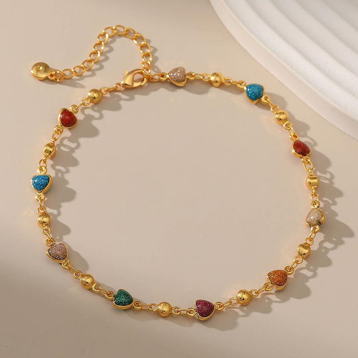 Heart Charm Anklet Stornfield