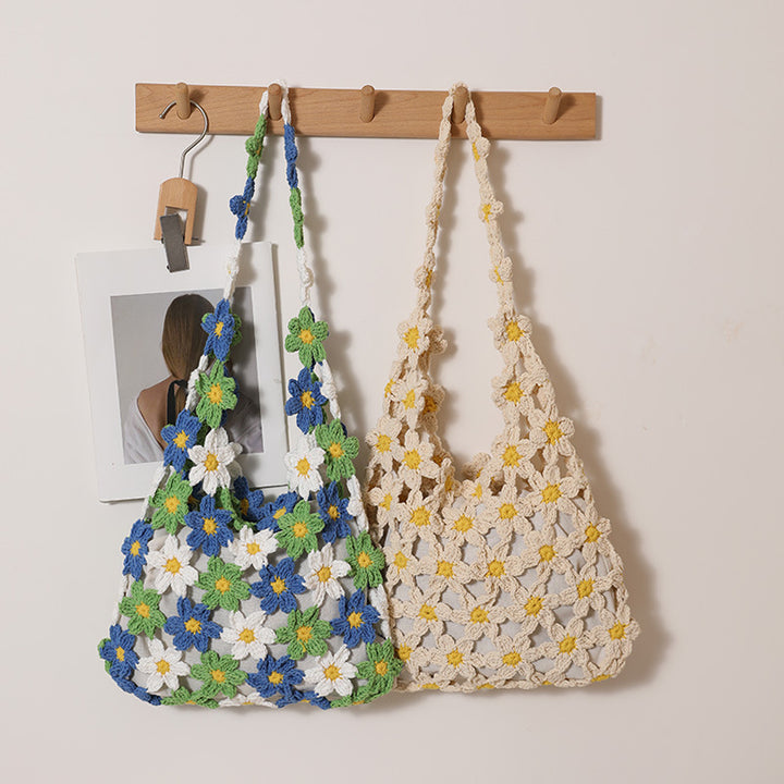 Crocheted flower bag Stornfield