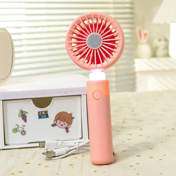 Women Portable USB Lamp Fan with Innovative Design Stornfield
