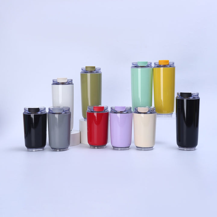 Ladies elegant insulating cup with thoughtfully designed drinking lid Stornfield