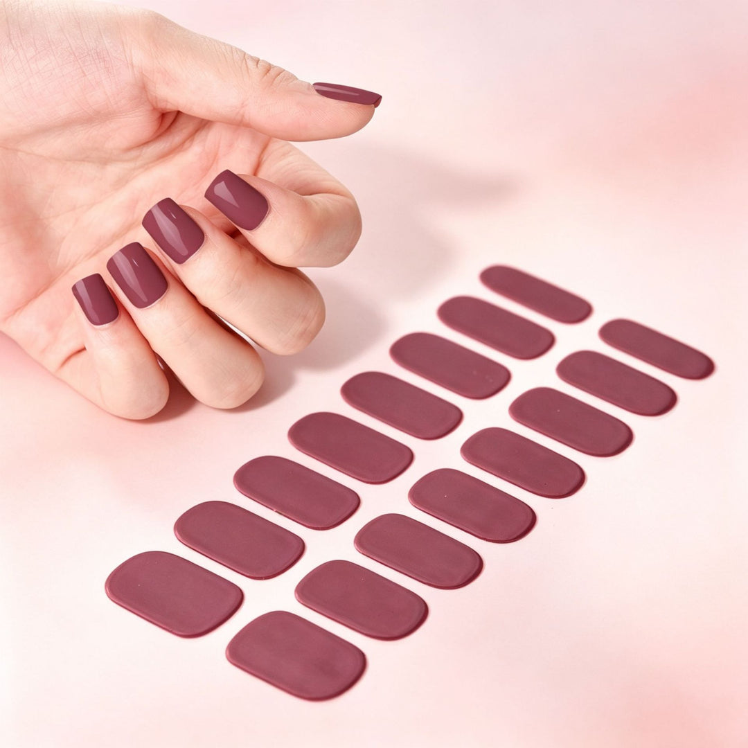 Premium Glossy Press-On Nail Set