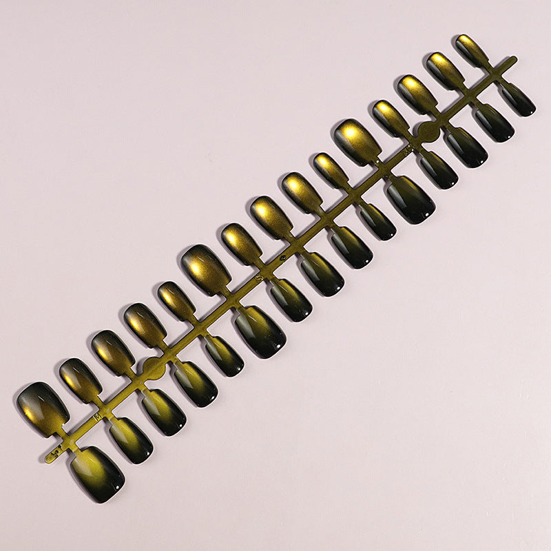 Glossy Metallic Press-On Nail Tips Stornfield