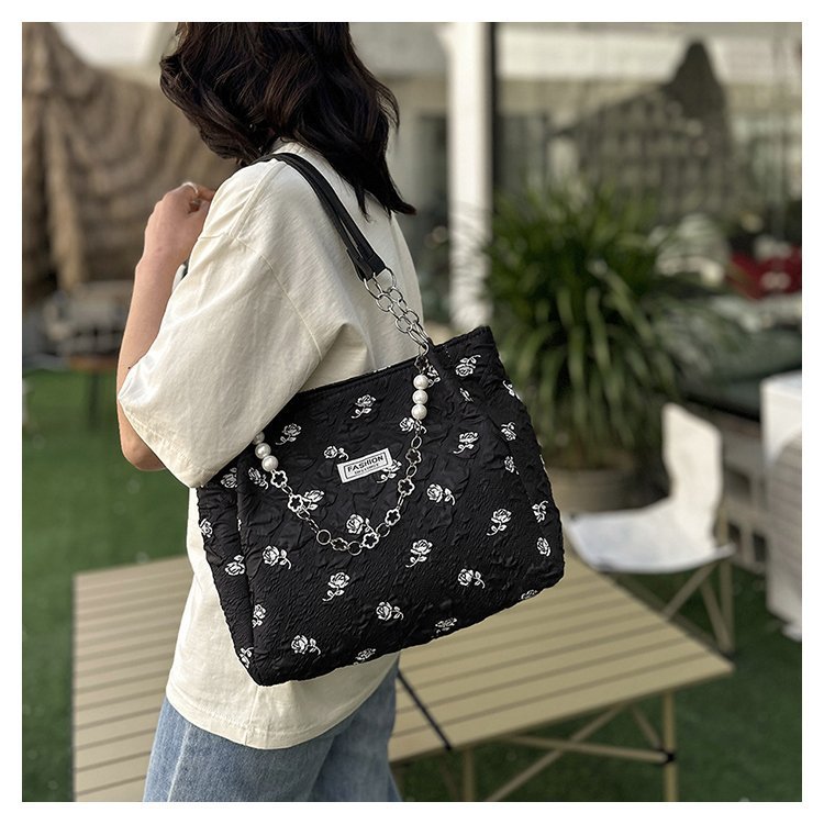 Floral Embellished Handbag