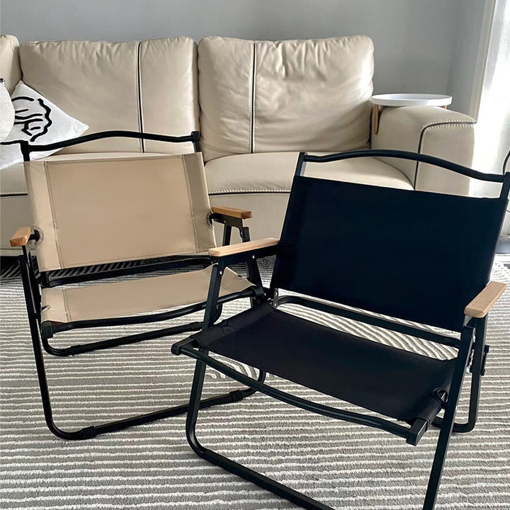 Women's Folding Chair with Ergonomic Seat and Sturdy Frame Stornfiled