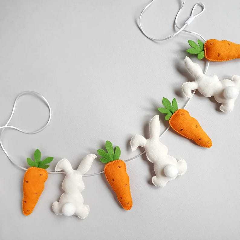 Decorative Bunny Garland  1790741607