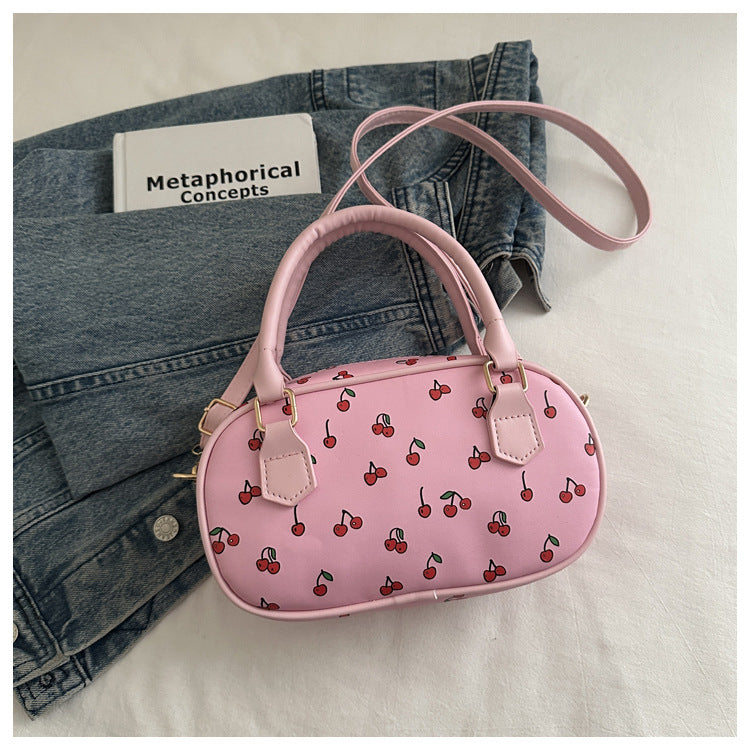 Playful Cherry Print Mini Handbag Stornfield