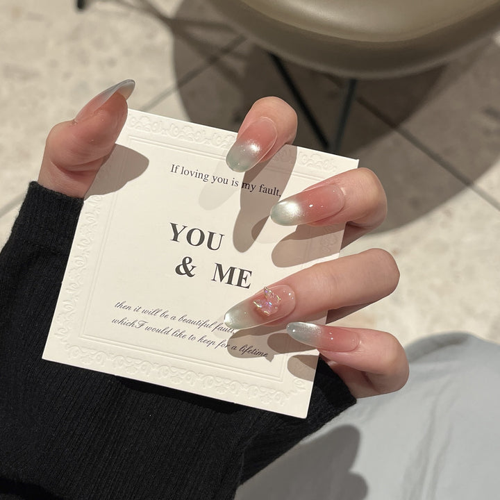 Premium Glittering Press-On Nail Extensions Stornfield
