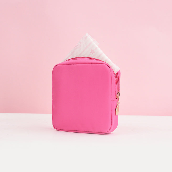Cosmetic storage bag with fine stripe pattern Stornfield