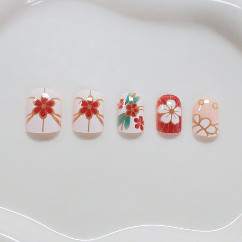 Floral Patterned Nail Art Stornfield