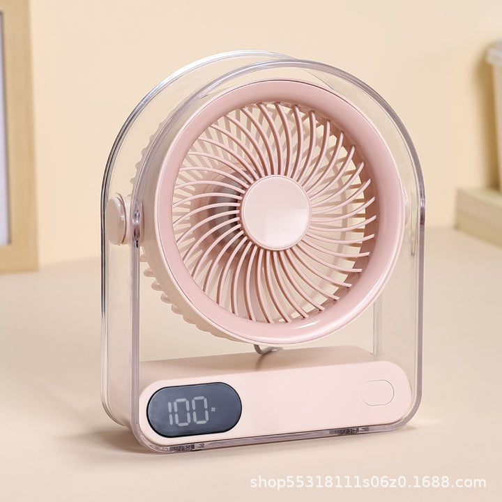 Portable Rechargeable Desk Fan Stornfield