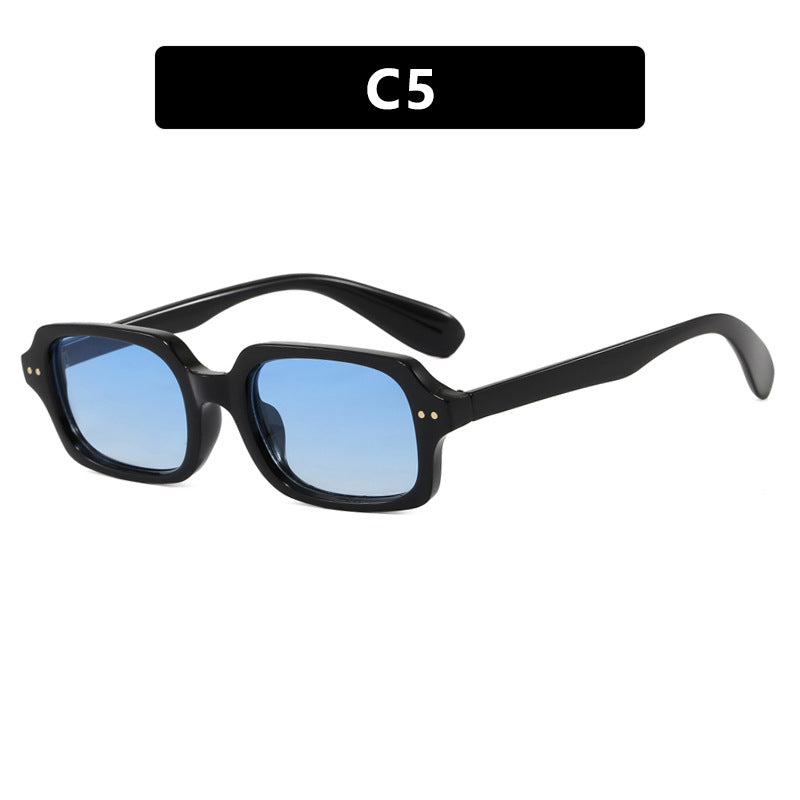Ladies stylish square sunglasses with striking accents Stornfield