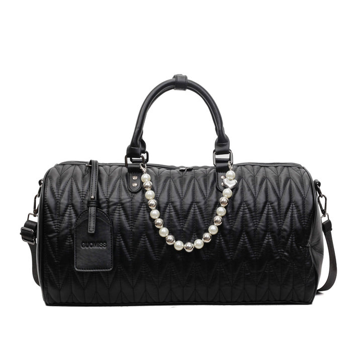 Noble travel bag in modern diamond design Stornfield
