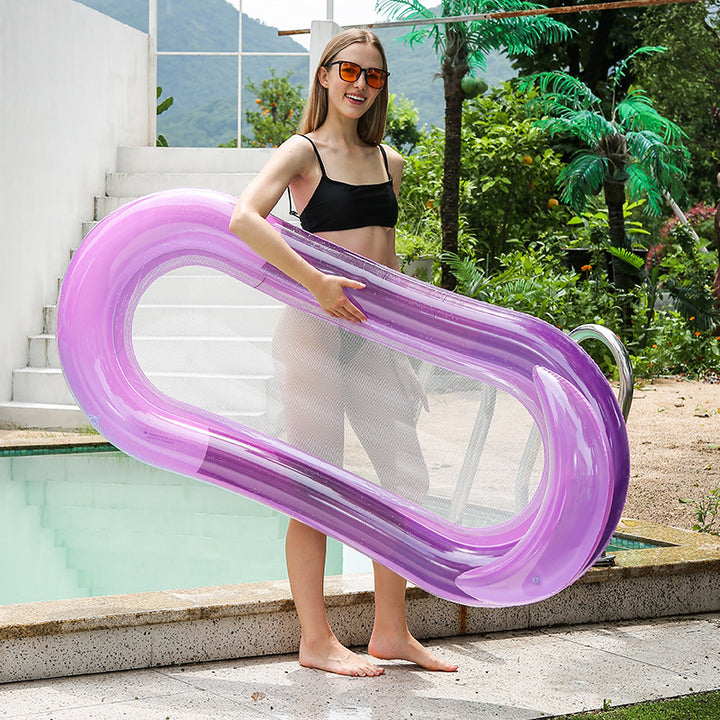 Women Inflatable Lounge Couch with Breathable Mesh Surface Stornfield
