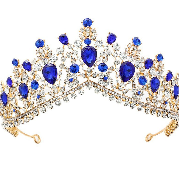 Women's Glamorous Tiara with Rhinestone and Crystal Embellishments Stornfield
