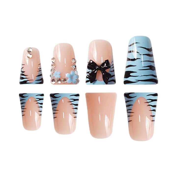 Floral Accent Nail Art Extensions Stornfield